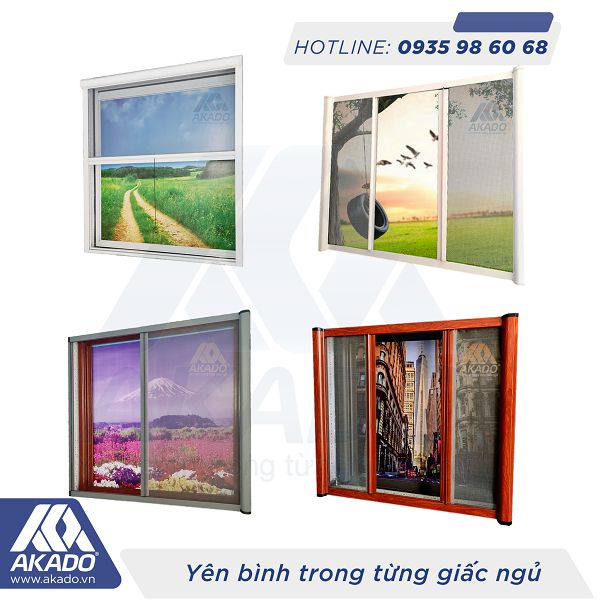 Cửa lưới chống muỗi tự động