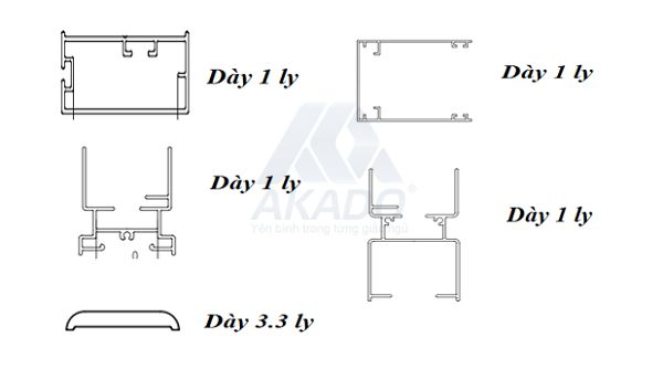 Cửa lưới chống muỗi không ray dạng xích