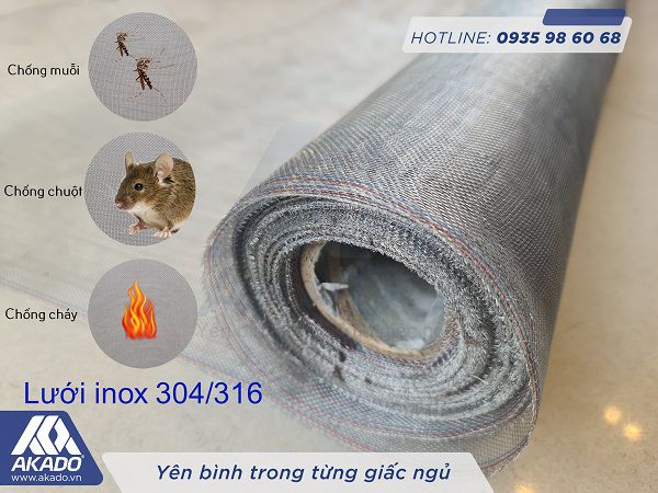 cửa lưới chống muỗi  mở quay