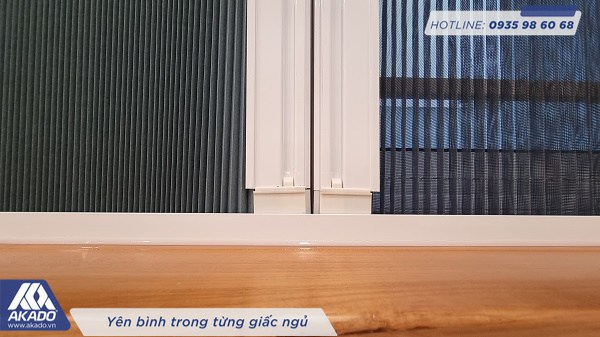 Cửa lưới chống muỗi kết hợp rèm 